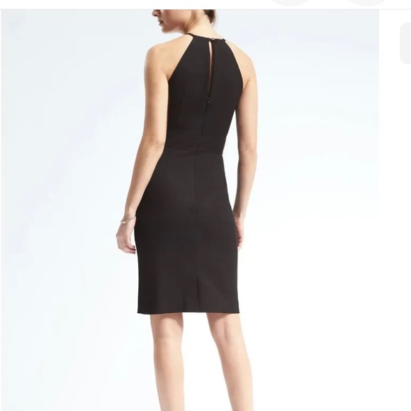 Banana Republic Bi-stretch Racer Neck Sheath Dress - Picture 5 of 8